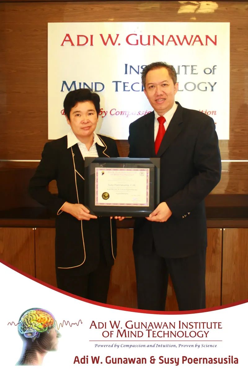 Sertifikat Scientific EEG and Clinical Hypnotherapy 2013