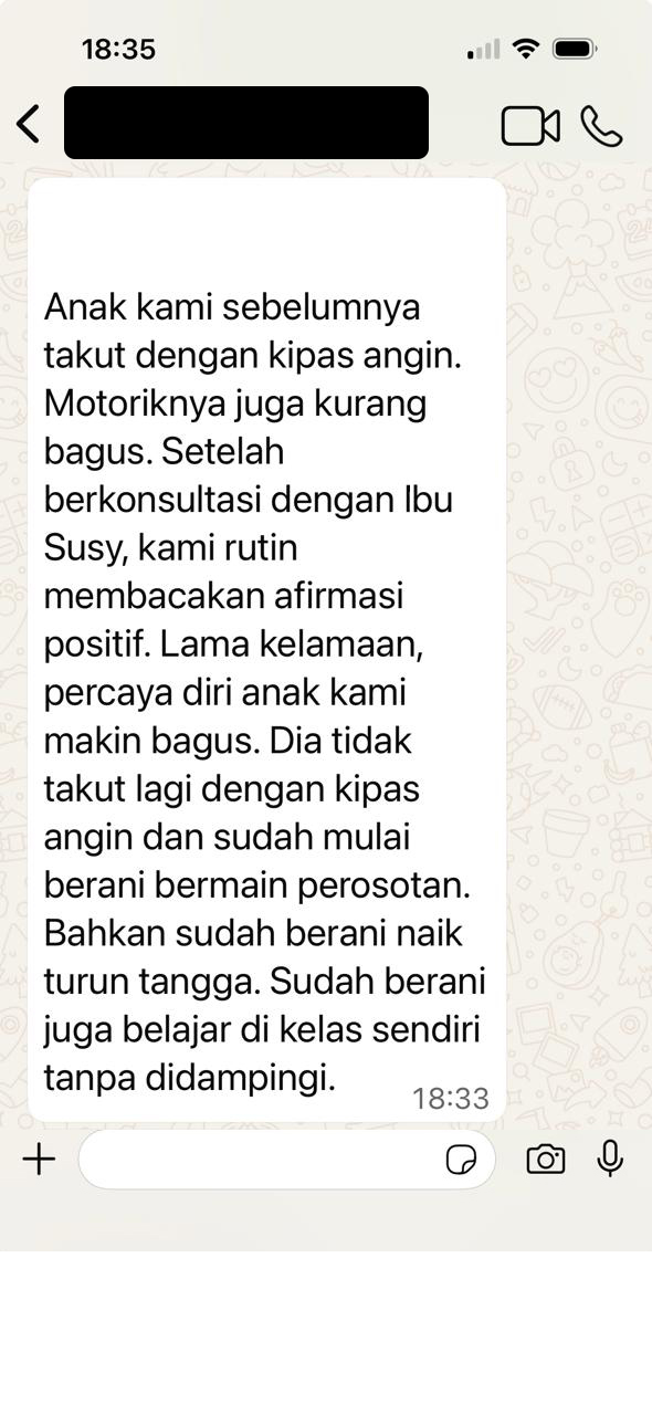 Testimoni klien Susy Poer #4