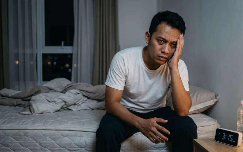 kecemasan berlebih dapat mengganggu aktivitas sehari-hari
